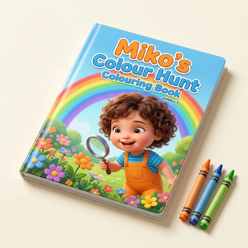 Colour Hunt colouring book, photo 1 of 1